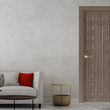 Manilla roseta redonda en Aluminio