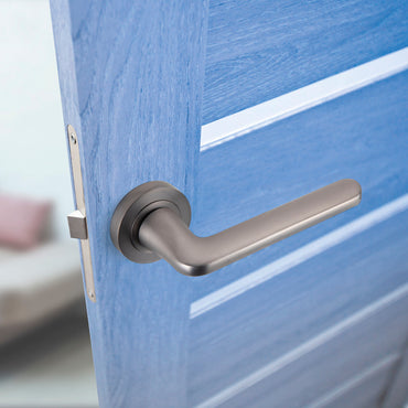 Manilla roseta redonda en Aluminio