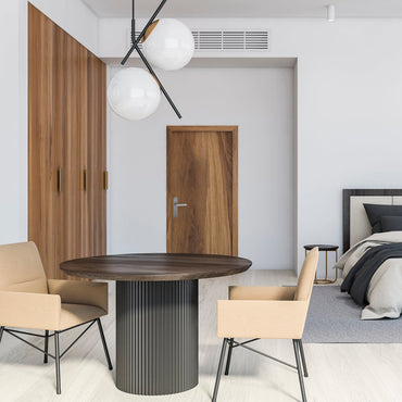 Manilla placa ovalada en Aluminio