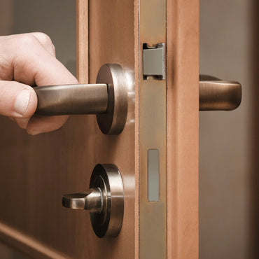 Cerradura de llavín canto redondo