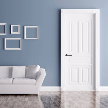 Manilla roseta redonda en Aluminio