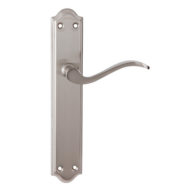 Manilla placa ovalada en Zamak