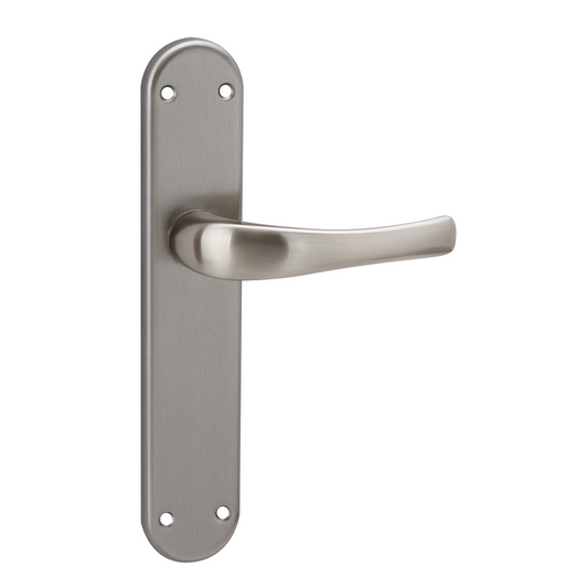 Manilla placa ovalada en Zamak