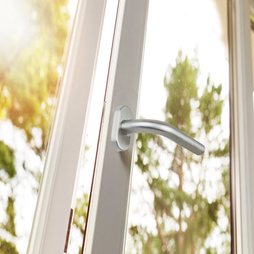 Manilla roseta redonda en Acero Inoxidable