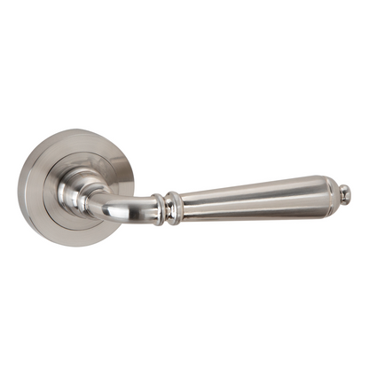 Round aluminum rosette handle