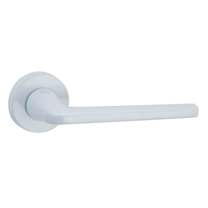 Round aluminum rosette handle