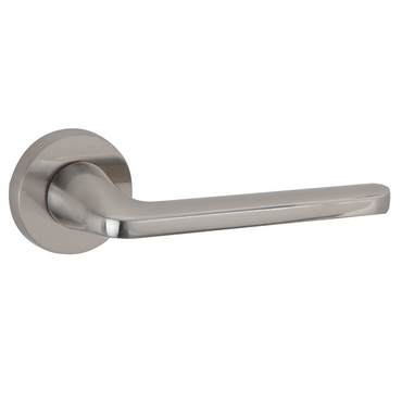 Round aluminum rosette handle