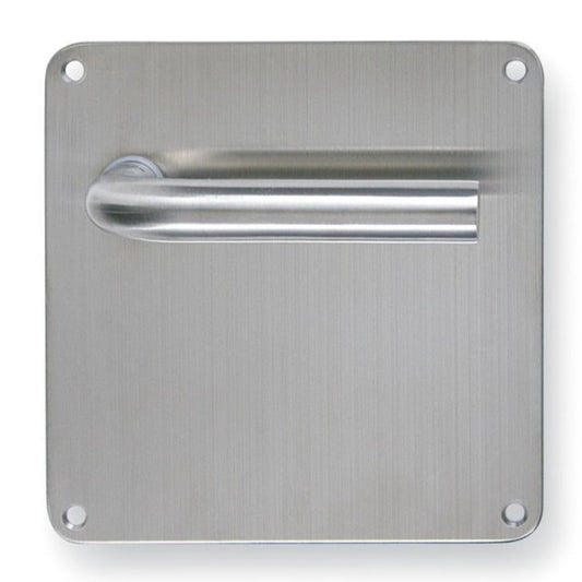 Square plate handle in Stainless Steel