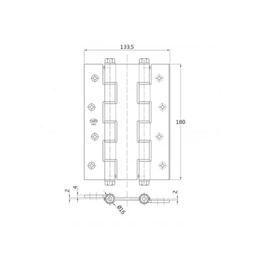 Double action hinge