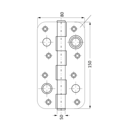 Safety hinge