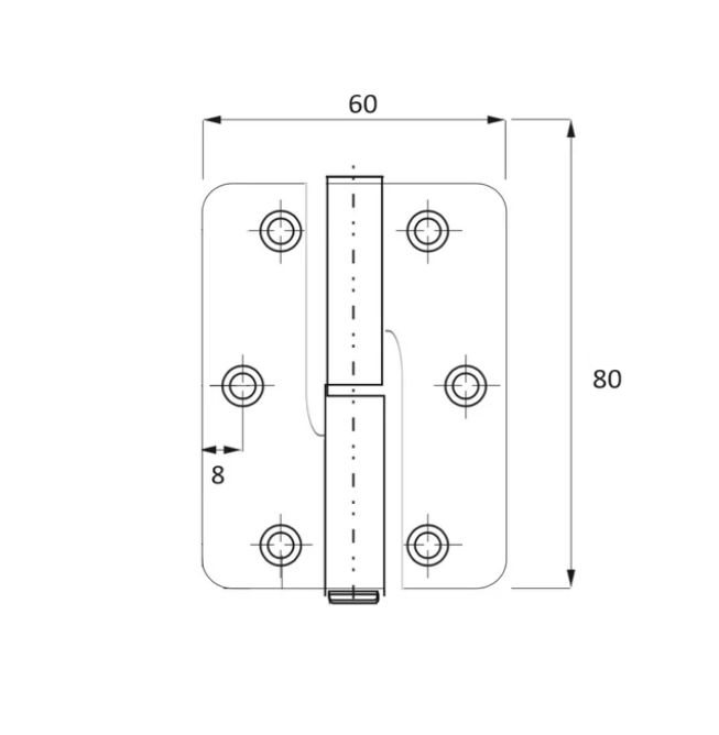 Safety hinge