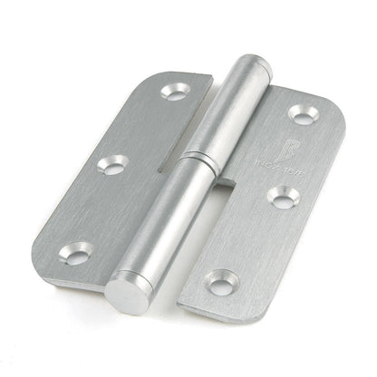 Round edge hinge hinge