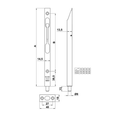 Double door latches