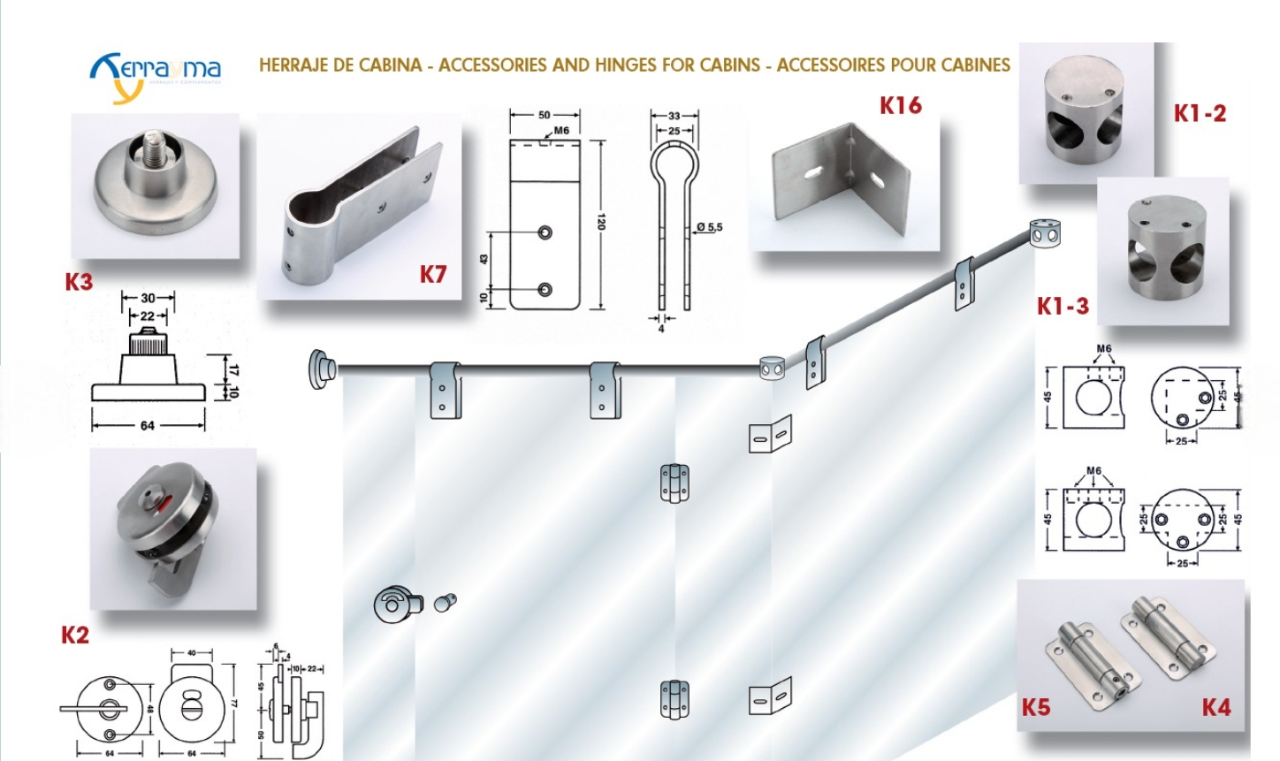 Pinza de sujeción lateral