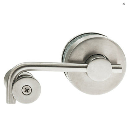 Sliding door handle with indicator