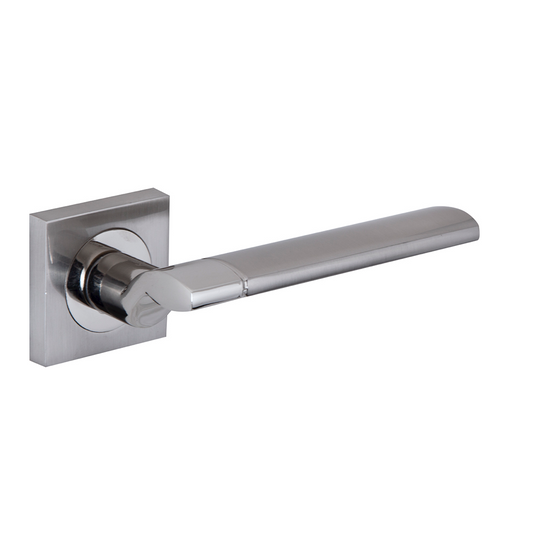 Square aluminum rosette handle