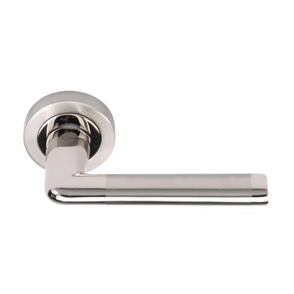 Round aluminum rosette handle