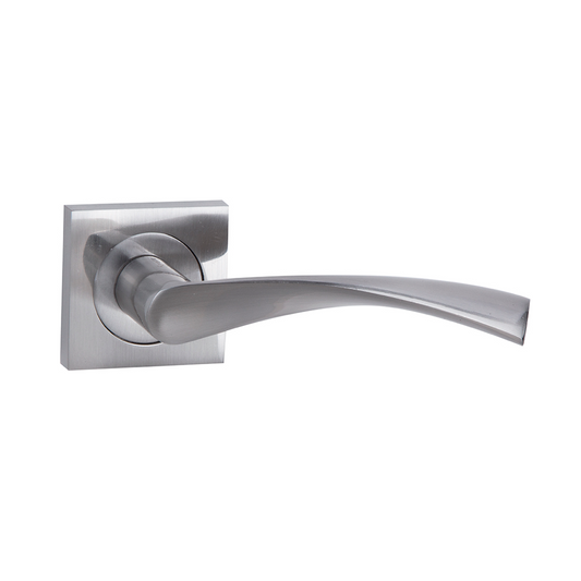 Square aluminum rosette handle