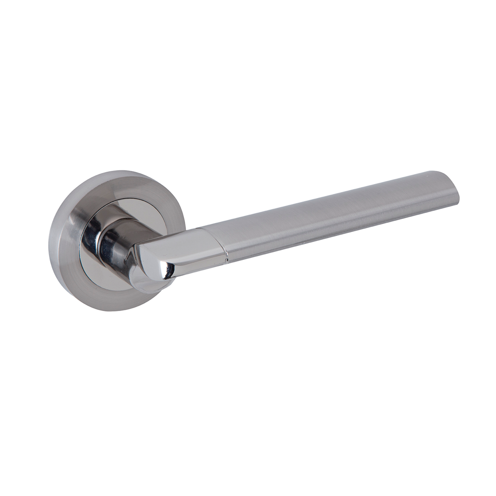 Round aluminum rosette handle