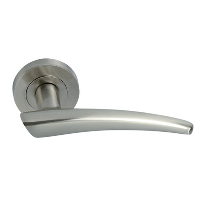 Round aluminum rosette handle