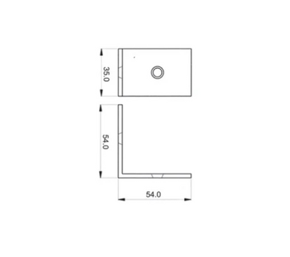 Pinza de sujeción para panel