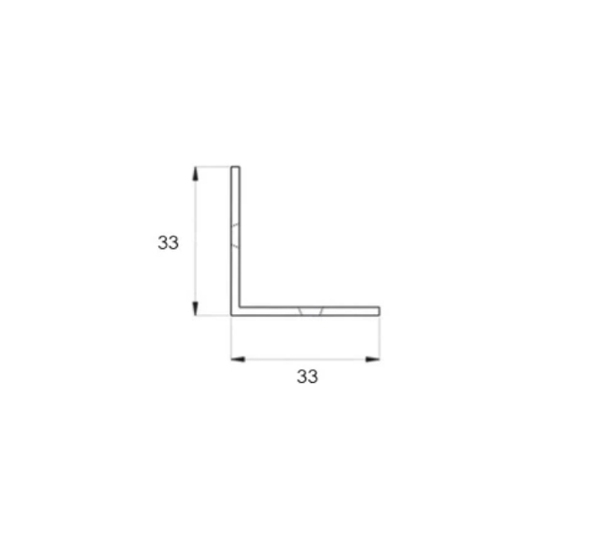 180 cm "L" profile