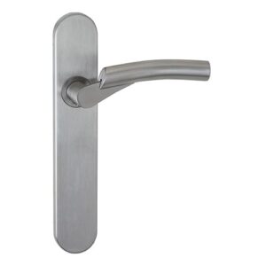 Oval plate handle in Stainless Steel