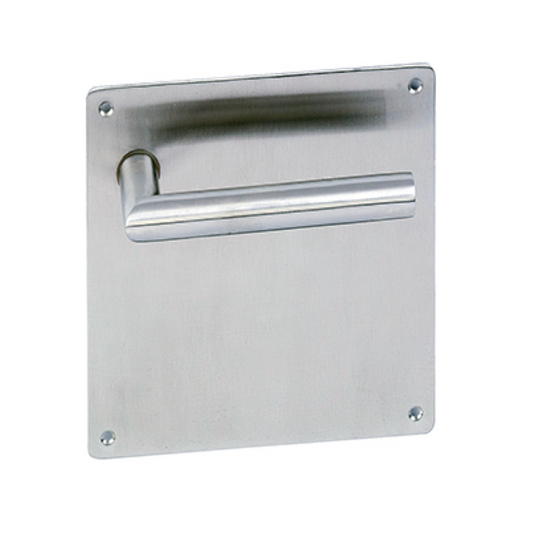 Square plate handle in Stainless Steel