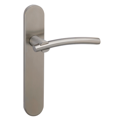 Oval plate handle in Stainless Steel