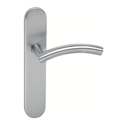 Oval plate handle in Stainless Steel