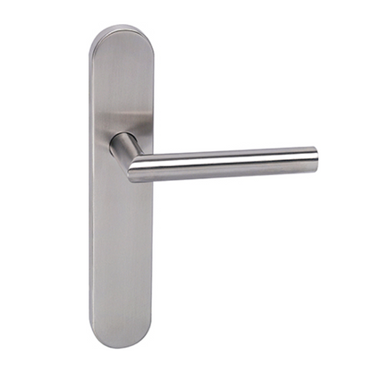 Oval plate handle in Stainless Steel