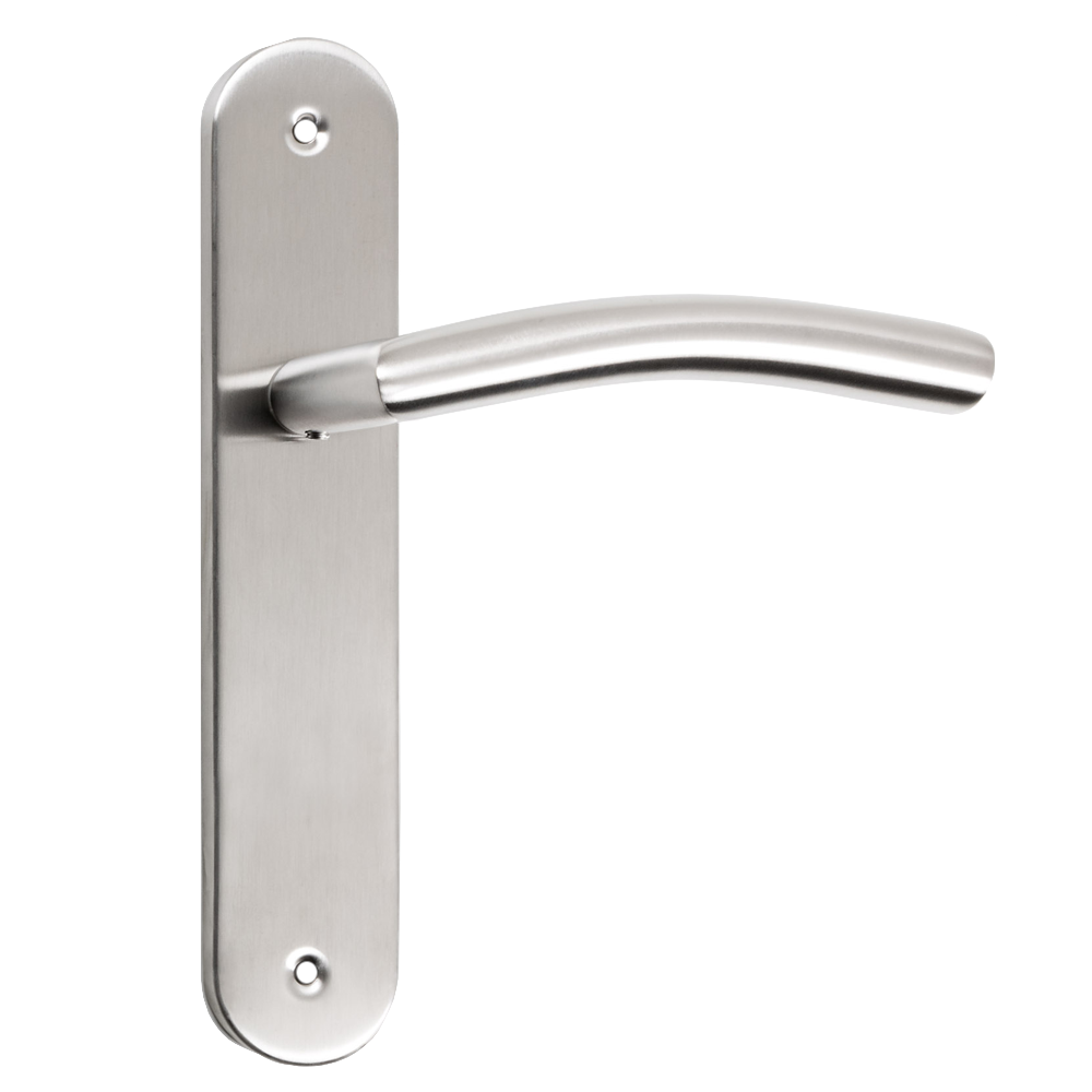 Oval plate handle in Stainless Steel