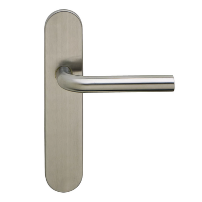 Oval plate handle in Stainless Steel