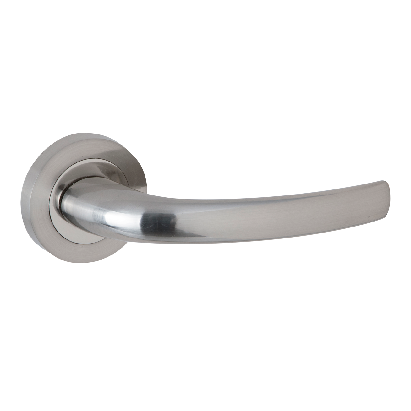 Round aluminum rosette handle