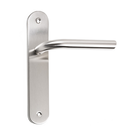 Oval plate handle in Stainless Steel