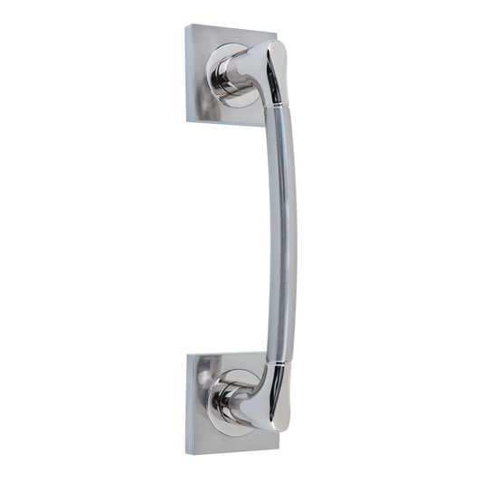 Square aluminum rosette handle