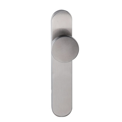 Oval plate handle in Stainless Steel