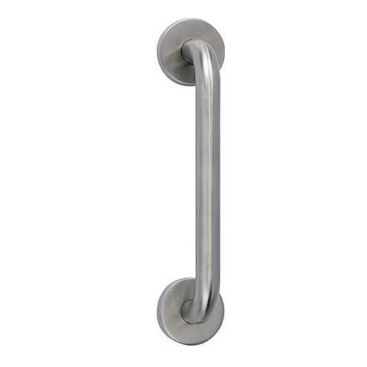 Round rosette handle in Stainless Steel