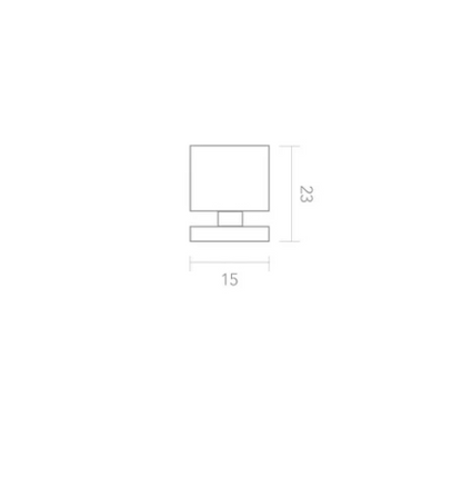 Square Stainless Steel Handle