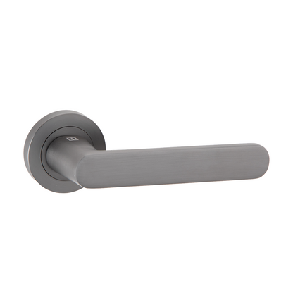 Round aluminum rosette handle