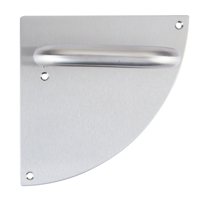 Semicircular plate handle in Stainless Steel