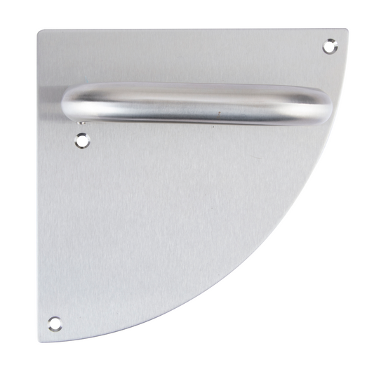 Semicircular plate handle in Stainless Steel