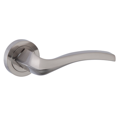 Round aluminum rosette handle