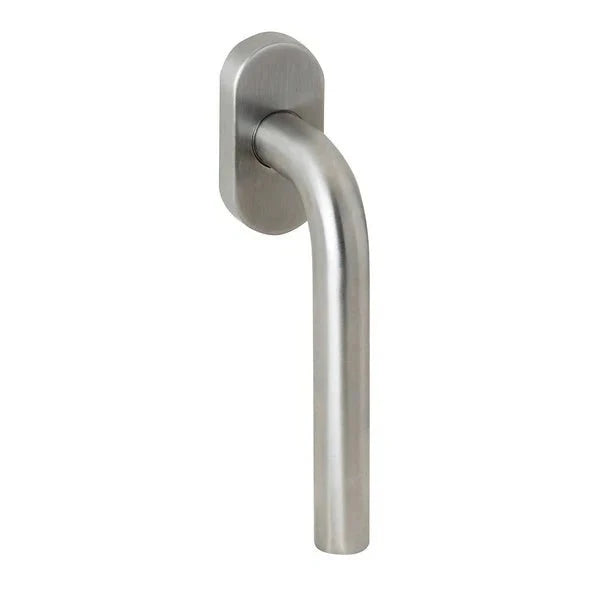 Round rosette handle in Stainless Steel