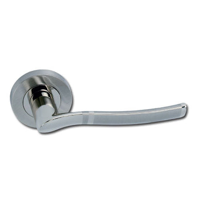 Round aluminum rosette handle