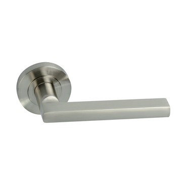 Round aluminum rosette handle