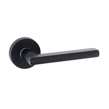 Round aluminum rosette handle