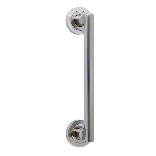 Round aluminum rosette handle