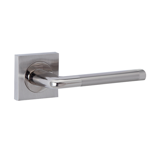 Square aluminum rosette handle