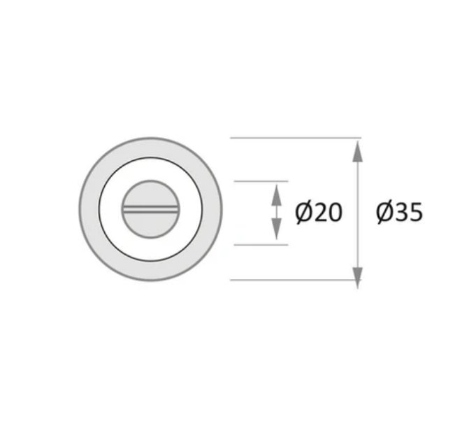 Muletilla descondena ø35